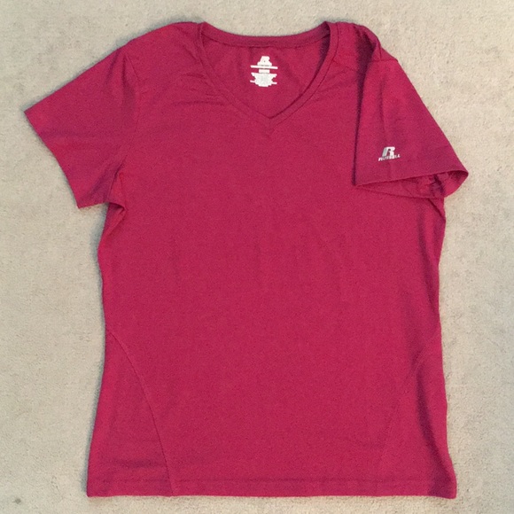 Russell Athletic V-Neck Top NEW - Picture 2 of 4
